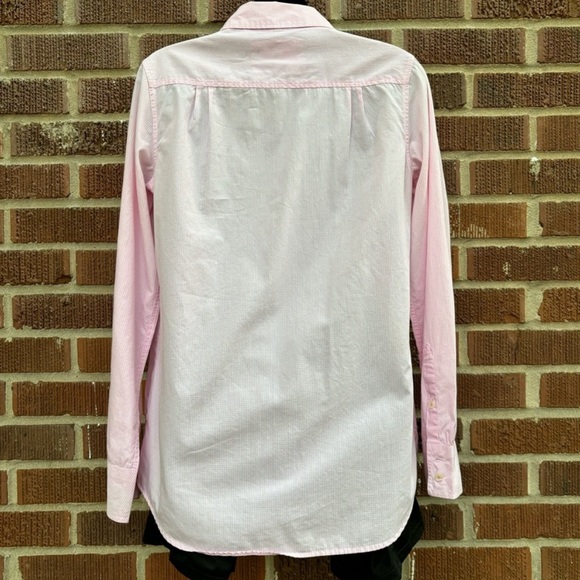 Lilly Pulitzer Resort Fit Gingham Pink Long Sleeve Button Down Shirt Size S - Picture 5 of 5